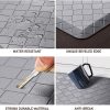 HappyTrends Kitchen Mat Cushioned Anti-Fatigue Floor Mat,17.3"x60",Thick Waterproof Non-Slip Kitchen Mats and Rugs Heavy Duty Ergonomic Comfort Rug for Kitchen,Floor,Office,Sink,Laundry,Gray - Image 4