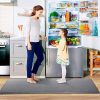 HappyTrends Kitchen Mat Cushioned Anti-Fatigue Floor Mat,17.3"x60",Thick Waterproof Non-Slip Kitchen Mats and Rugs Heavy Duty Ergonomic Comfort Rug for Kitchen,Floor,Office,Sink,Laundry,Gray - Image 6