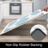 HEBE Anti Fatigue Kitchen Rug Sets 2 Piece Non Slip Kitchen Mats for Floor Cushioned Kitchen Rugs and Mats Waterproof Comfort Standing Mat Runner for Kitchen,Home Office,Sink,Laundry - Image 4