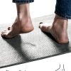 Homergy Anti Fatigue Kitchen Mats for Floor 2 PCS, Memory Foam Cushioned Rugs, Comfort Standing Desk Mats for Office, Home, Laundry Room, Waterproof & Ergonomic, 17.3×30.3 & 17.3×59, Pewter - Image 3