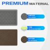 Villsure Kitchen Mat and Rugs, Cushioned Anti Fatigue Kitchen Mats, 1/2 Inch Thick Waterproof Non-Slip Kitchen Runner Rug, Heavy Duty Ergonomic Comfort Standing Desk Mat for Kitchen, Office, Laundry - Image 4